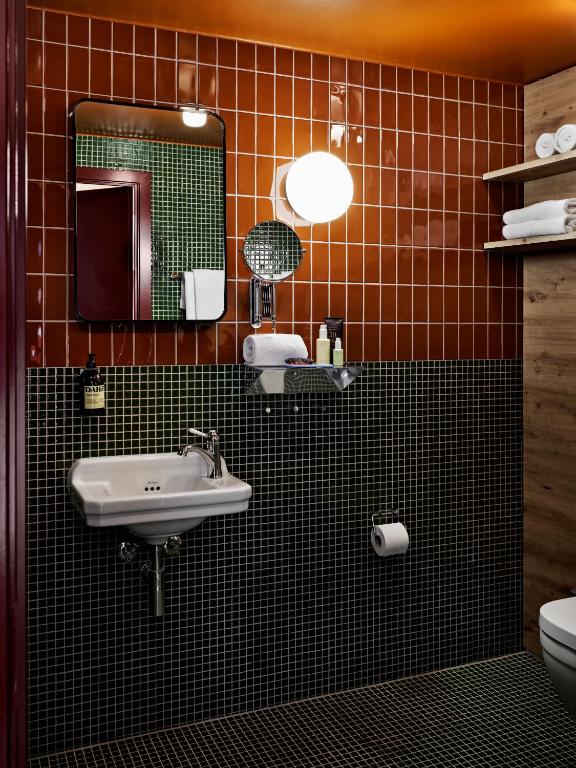 Koupelna v ubytování Dahei Apartment Hotel
