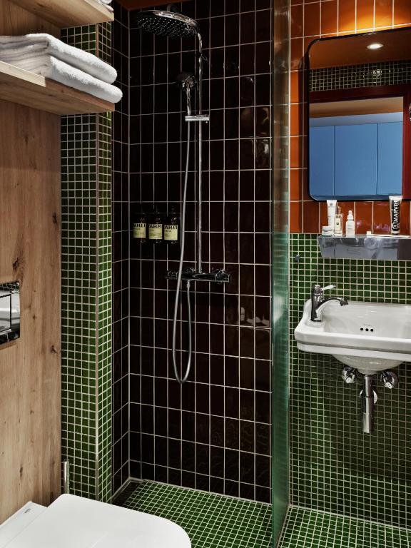 Koupelna v ubytování Dahei Apartment Hotel