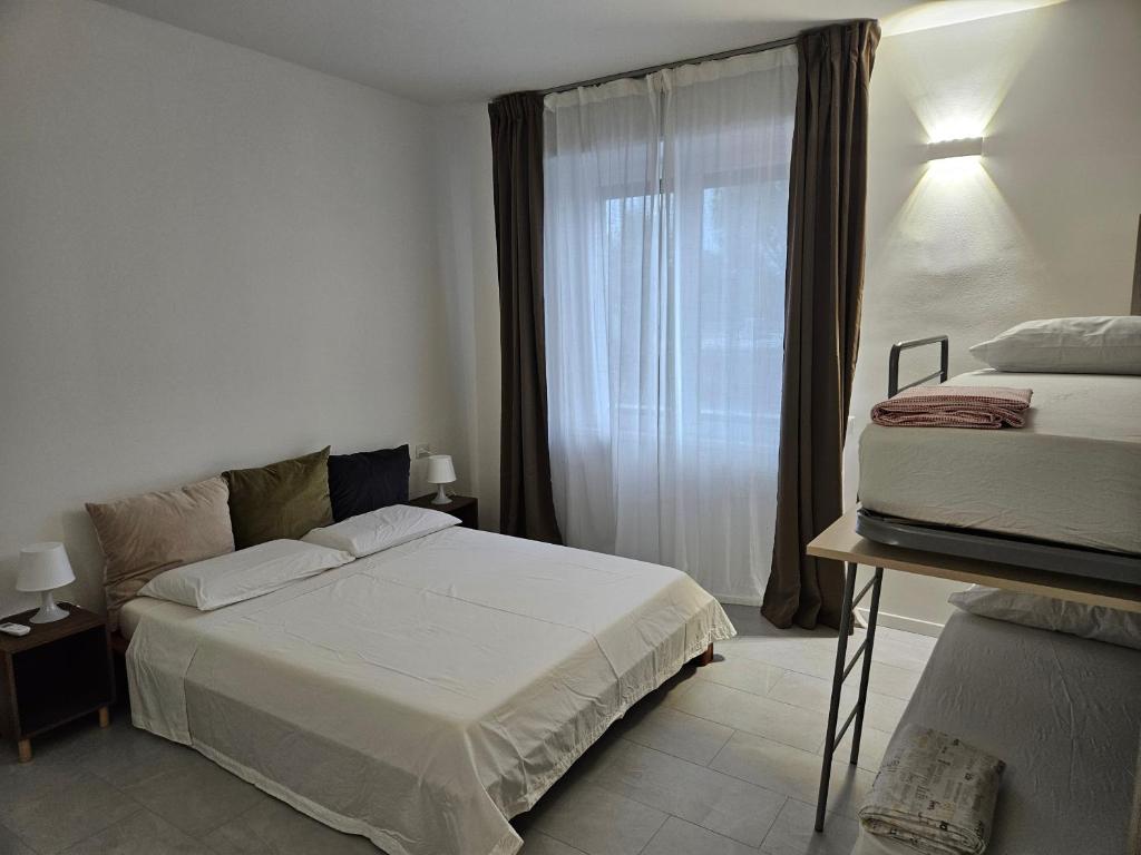 Postel nebo postele na pokoji v ubytování Green House
