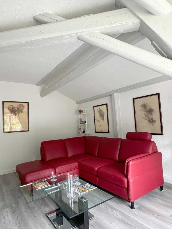 Posezení v ubytování Brauhaus Suite 16