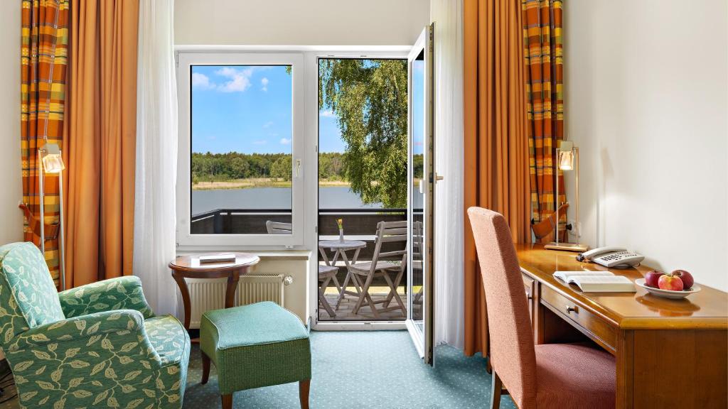 Seehotel Mühlenhaus - 双人间 - 带阳台