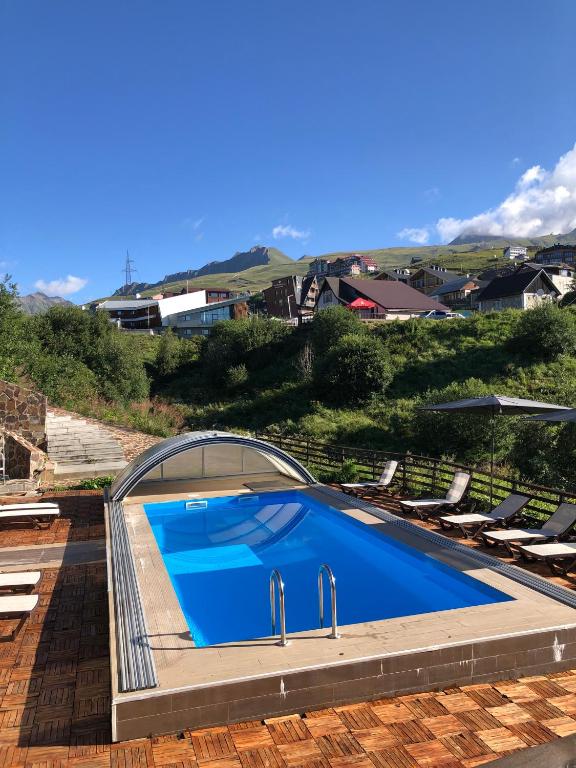 Bazén v ubytování Hotel GoodAura nebo v jeho okolí