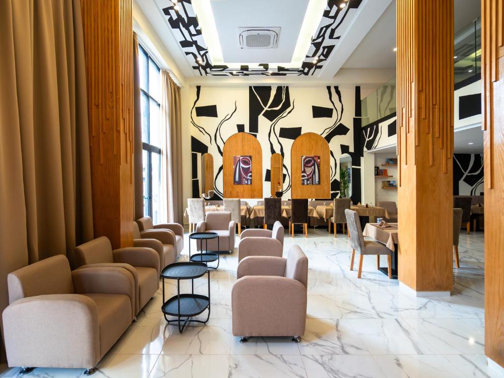 Posezení v ubytování Unico Hotel Maarif