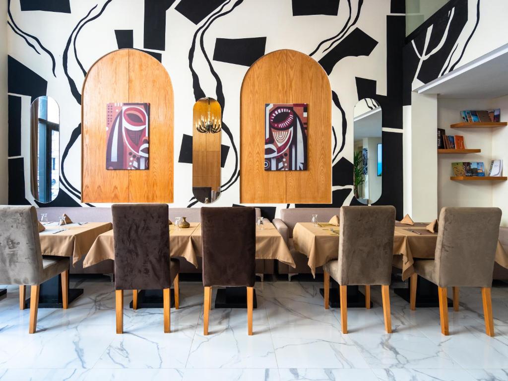 Posezení v ubytování Unico Hotel Maarif