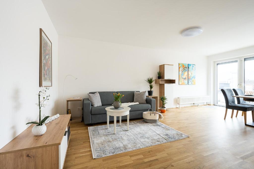 Posezení v ubytování City Apartment Süd