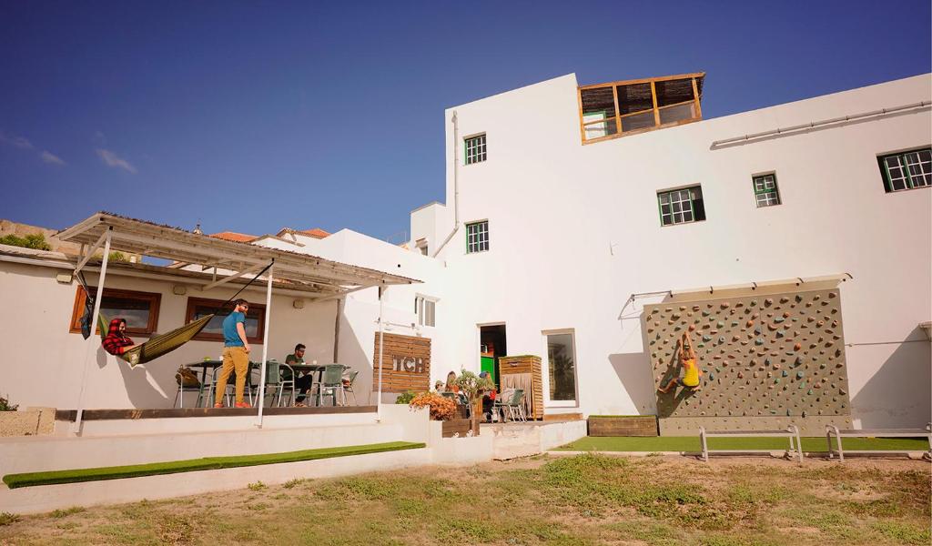 Budova, kde se hostel nachází