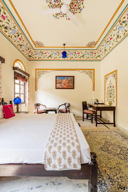Dhulagarh Heritage Palace Hotel Near Jaipur - Chambre Double De Luxe
