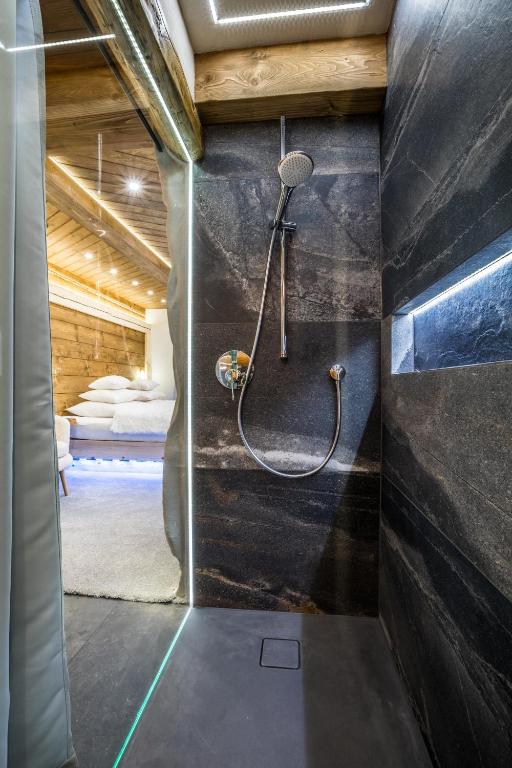 Kúpeľňa v ubytovaní Apartamenty Szymaszkowa