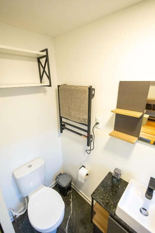 Koupelna v ubytování Cabanas Loft Paraíso