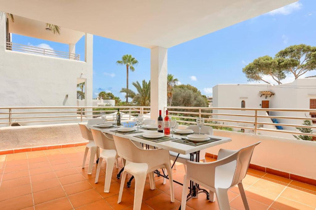 A balcony or terrace at Villa Pou Dor by Villa Plus