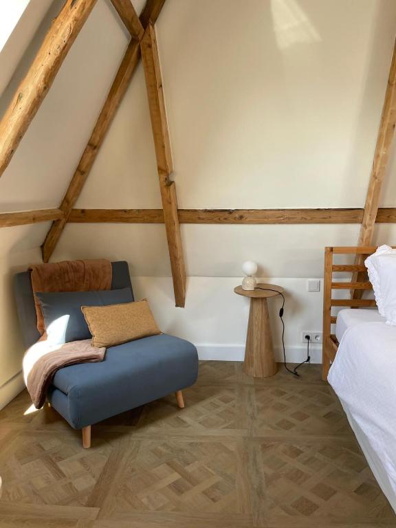 Postel nebo postele na pokoji v ubytování B&B Suupmarkt