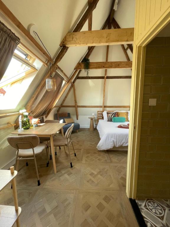 Postel nebo postele na pokoji v ubytování B&B Suupmarkt