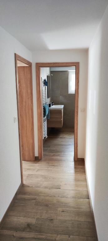 Postel nebo postele na pokoji v ubytování Ferienwohnung Berghaus