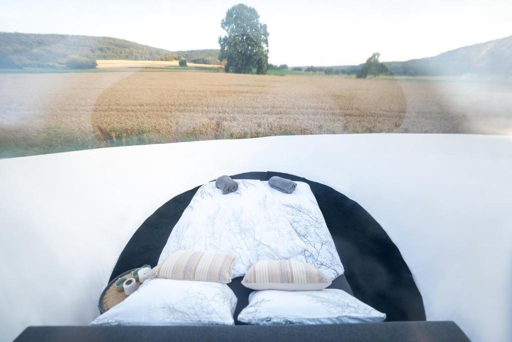 Příroda nedaleko luxury tent