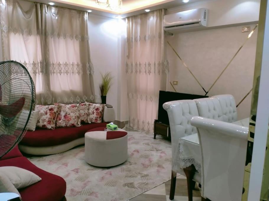 Posezení v ubytování كمبوند الحى الايطالى بحدائق اكتوبر, Charm cozy heaven