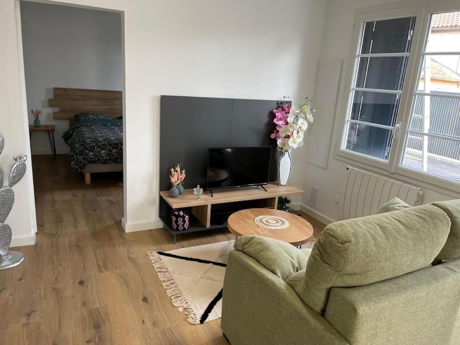 Posezení v ubytování Portet - Appartement 4