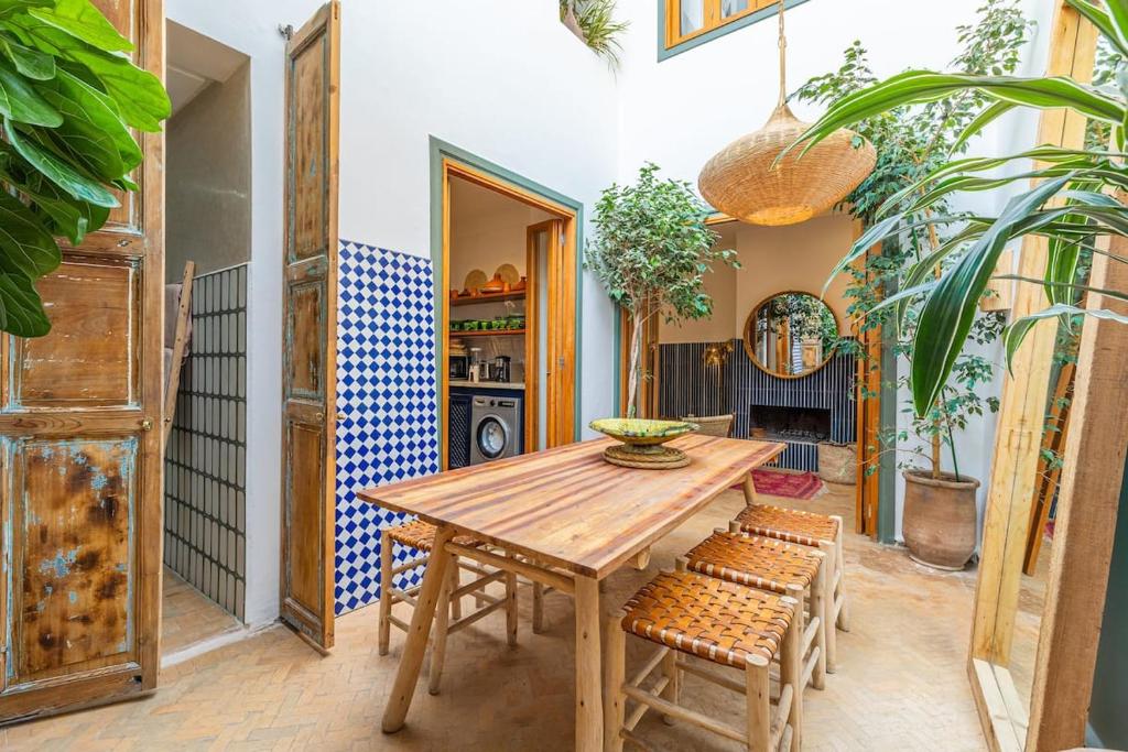 Patio nebo venkovní prostory v ubytování Riad YANNIS