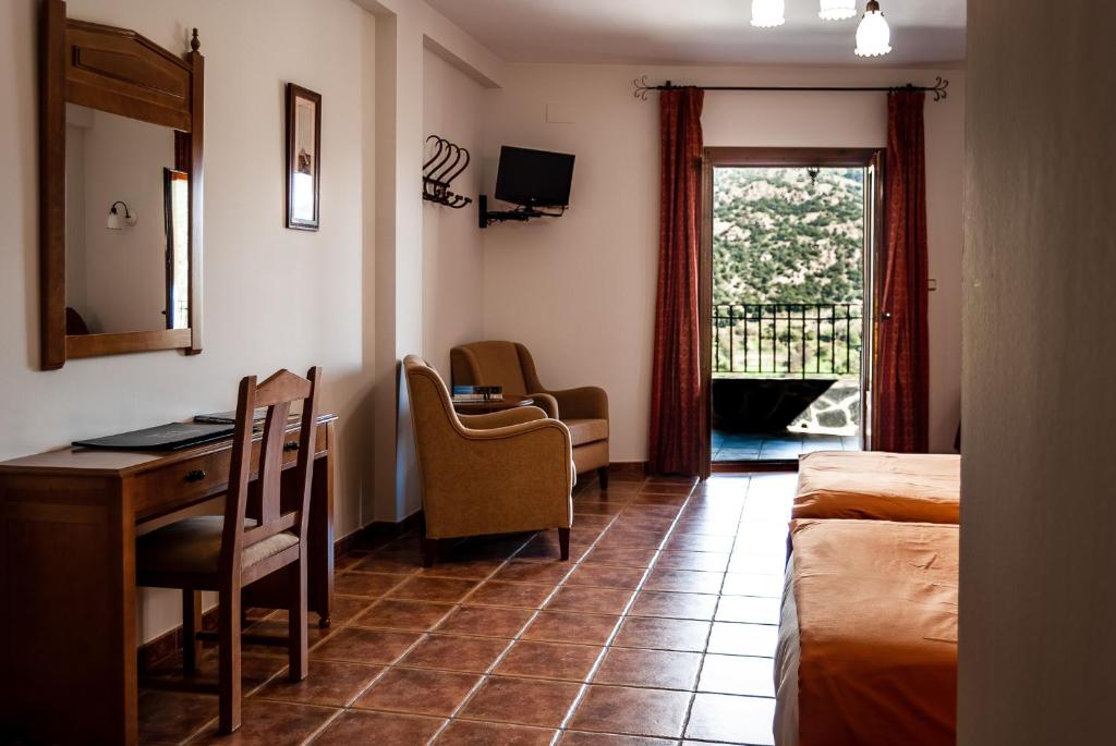 Posezení v ubytování Hotel La Fragua II