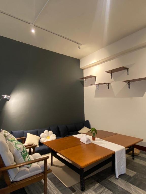 Posezení v ubytování 阿霞袂睏MAMAzzzzHostel