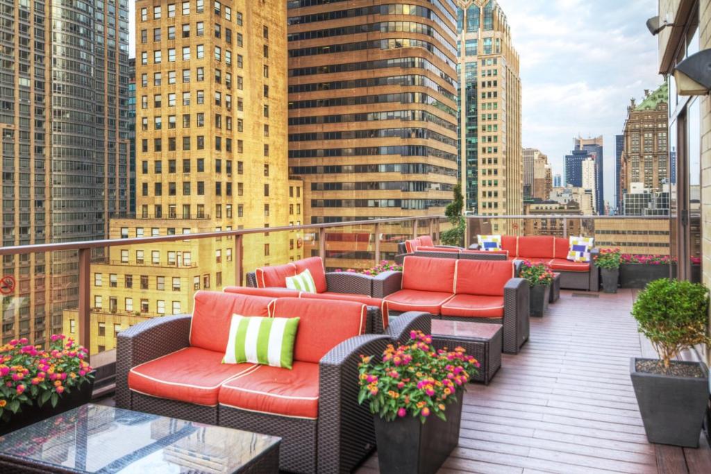 Posezení v ubytování Beautiful Resort in Midtown 45 - Deluxe 1BD