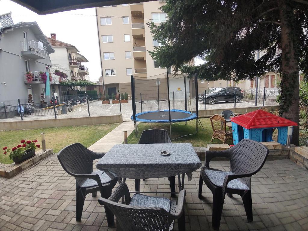Budova, kde se apartmán nachází