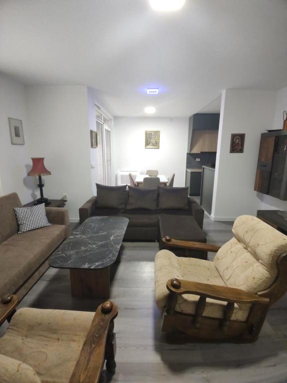 Posezení v ubytování Apartment Kiril