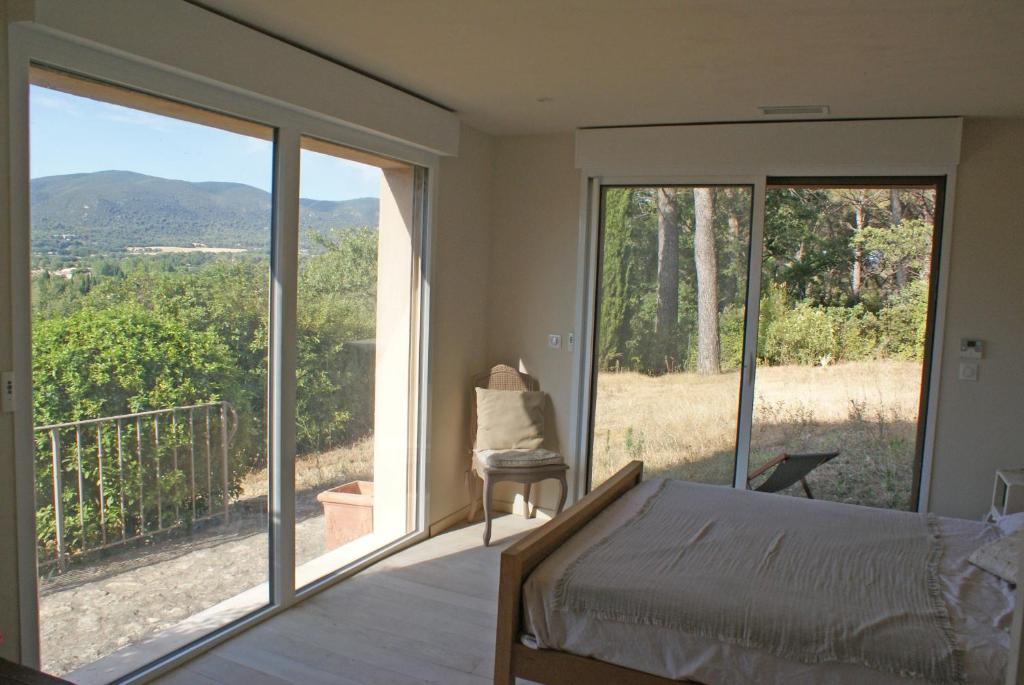 Nespecifikovaný výhled na hory nebo výhled na hory při pohledu z bed and breakfast