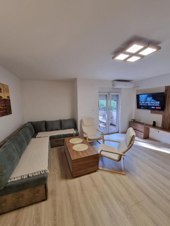 Posezení v ubytování Apartman Mali Raj Zlatar