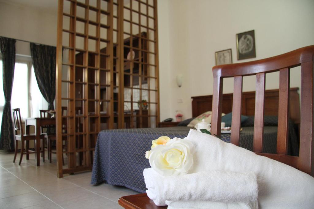 Posezení v ubytování Residence I Due Pini