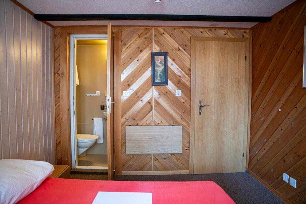 Postel nebo postele na pokoji v ubytování Alte Bock 2.0