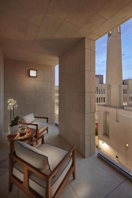 Balkón nebo terasa v ubytování Mandarin Oriental, Doha