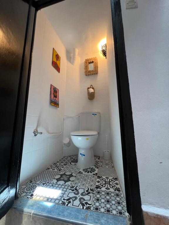 Koupelna v ubytování Riad Sala Art Marrakech