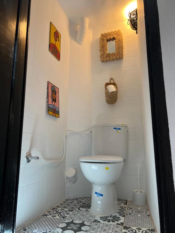 Koupelna v ubytování Riad Sala Art Marrakech
