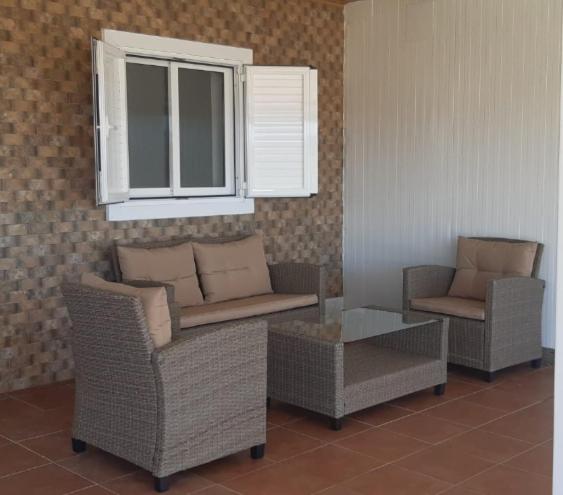 Posezení v ubytování Casa Alcabre (Samil)