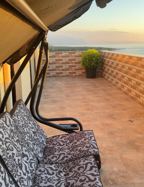 Balkón nebo terasa v ubytování RUMI Hotel