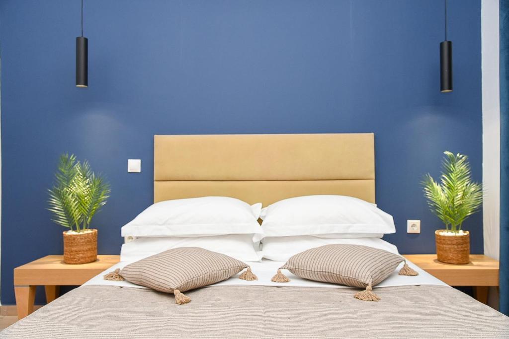 Postel nebo postele na pokoji v ubytování OASIS RESIDENCE