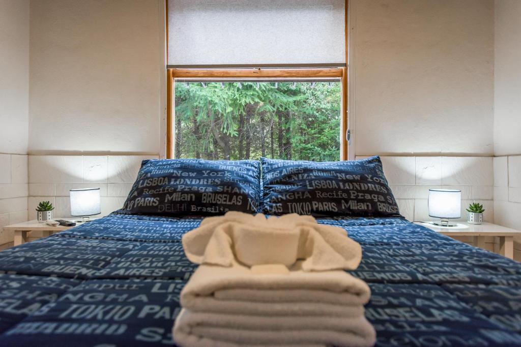 Postel nebo postele na pokoji v ubytování Hostel La Angostura