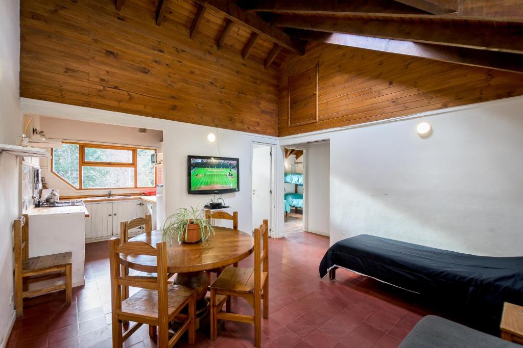 Postel nebo postele na pokoji v ubytování Hostel La Angostura