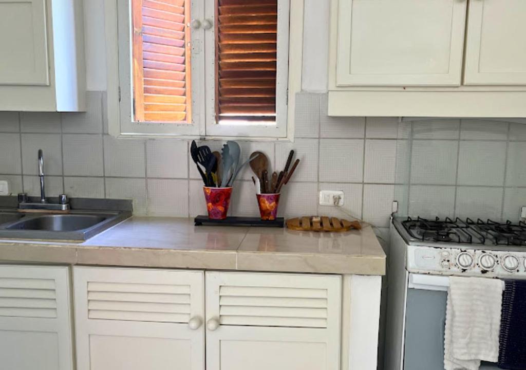 Kuchyň nebo kuchyňský kout v ubytování Hermosa Casa de 3 pisos