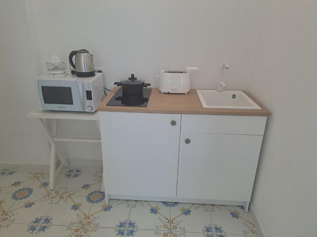 Kuchyň nebo kuchyňský kout v ubytování Citronia Relax