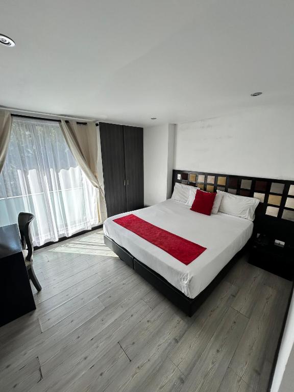 Postel nebo postele na pokoji v ubytování AW Hotel Ariston
