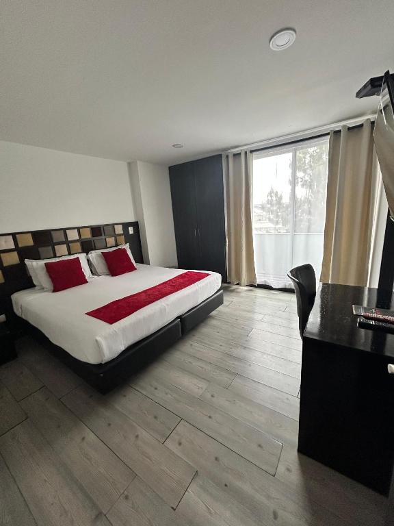 Postel nebo postele na pokoji v ubytování AW Hotel Ariston