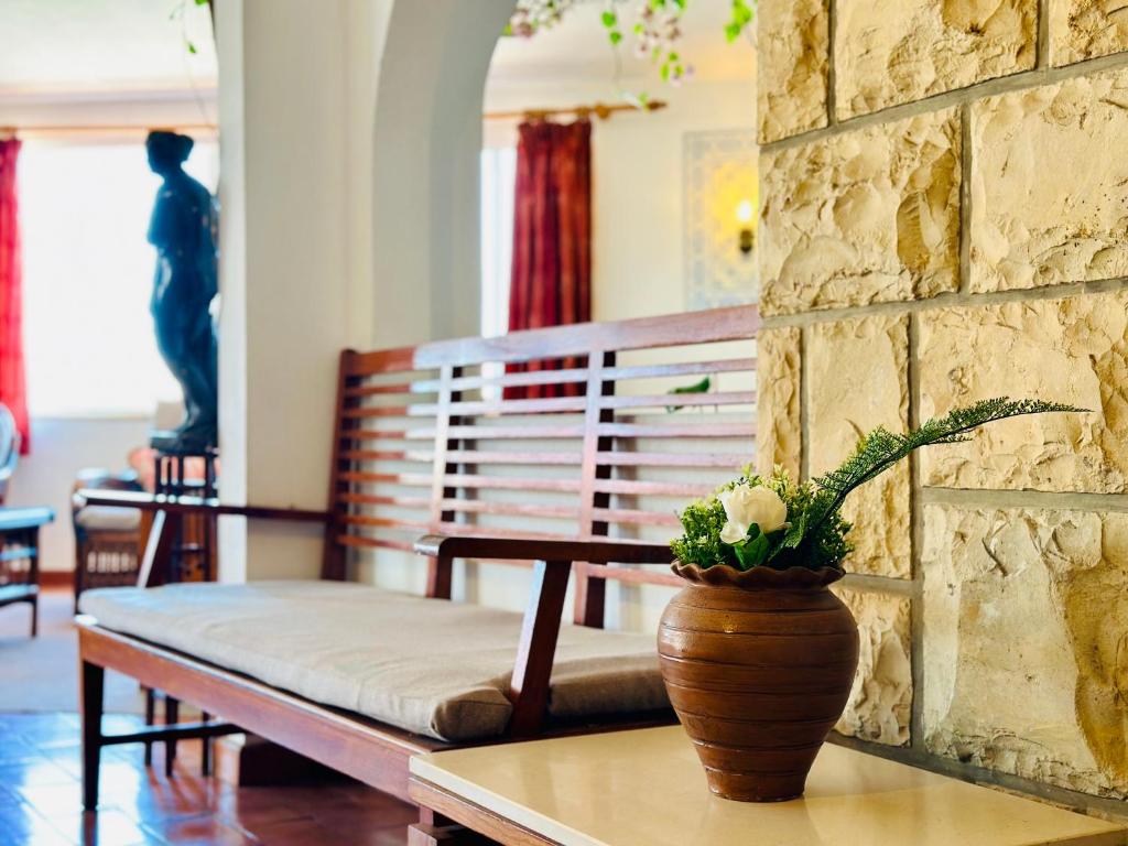 Posezení v ubytování Vila Bela Hotel