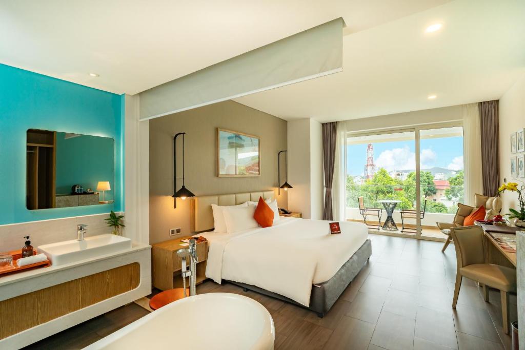 Phòng Premium Có Giường Cỡ King Và Tầm Nhìn Ra Thành Phố