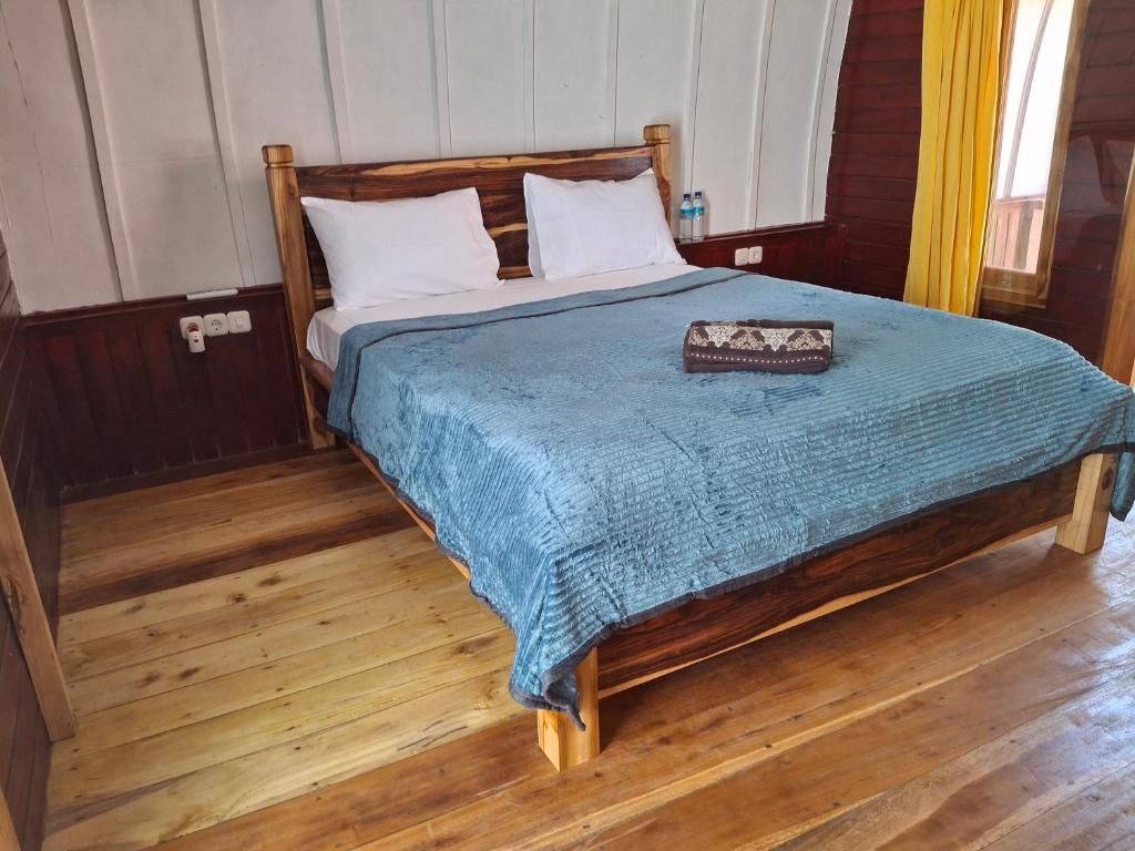 Postel nebo postele na pokoji v ubytování MASYA Cottages
