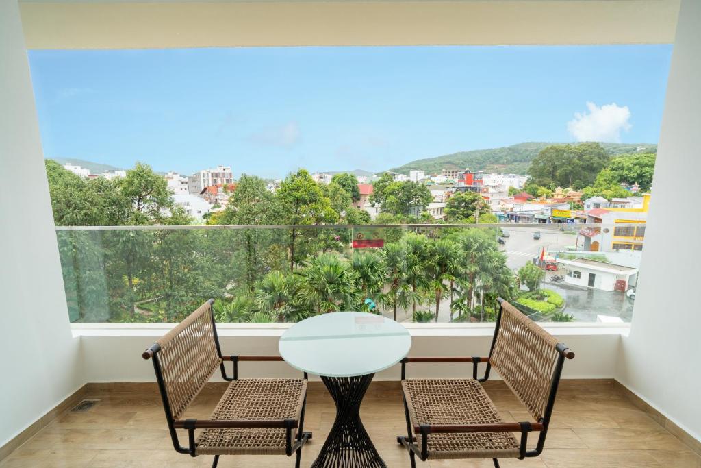 Phòng Premium Nhìn ra Thành phố có 2 Giường Đơn