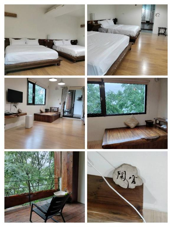 Postel nebo postele na pokoji v ubytování Shan Xing Ji Ye Homestay