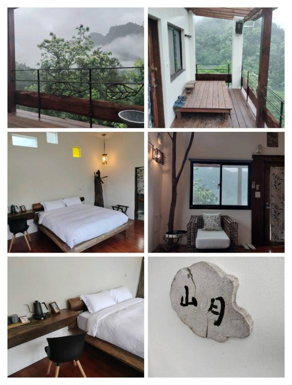 Postel nebo postele na pokoji v ubytování Shan Xing Ji Ye Homestay