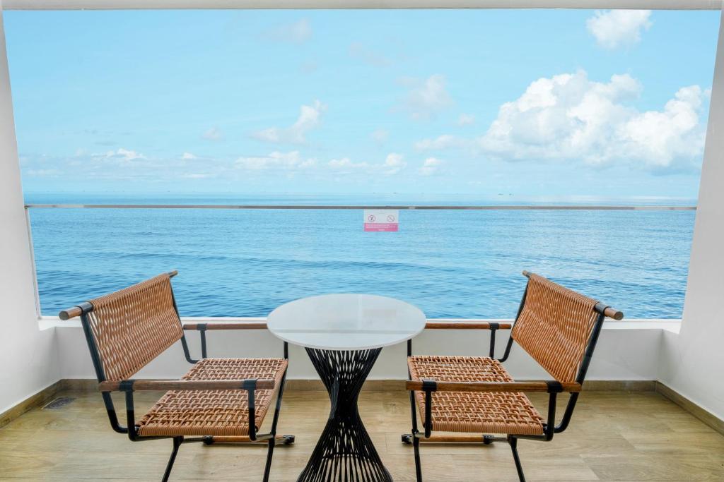 Phòng Premium 2 Giường Đơn Nhìn Ra Biển