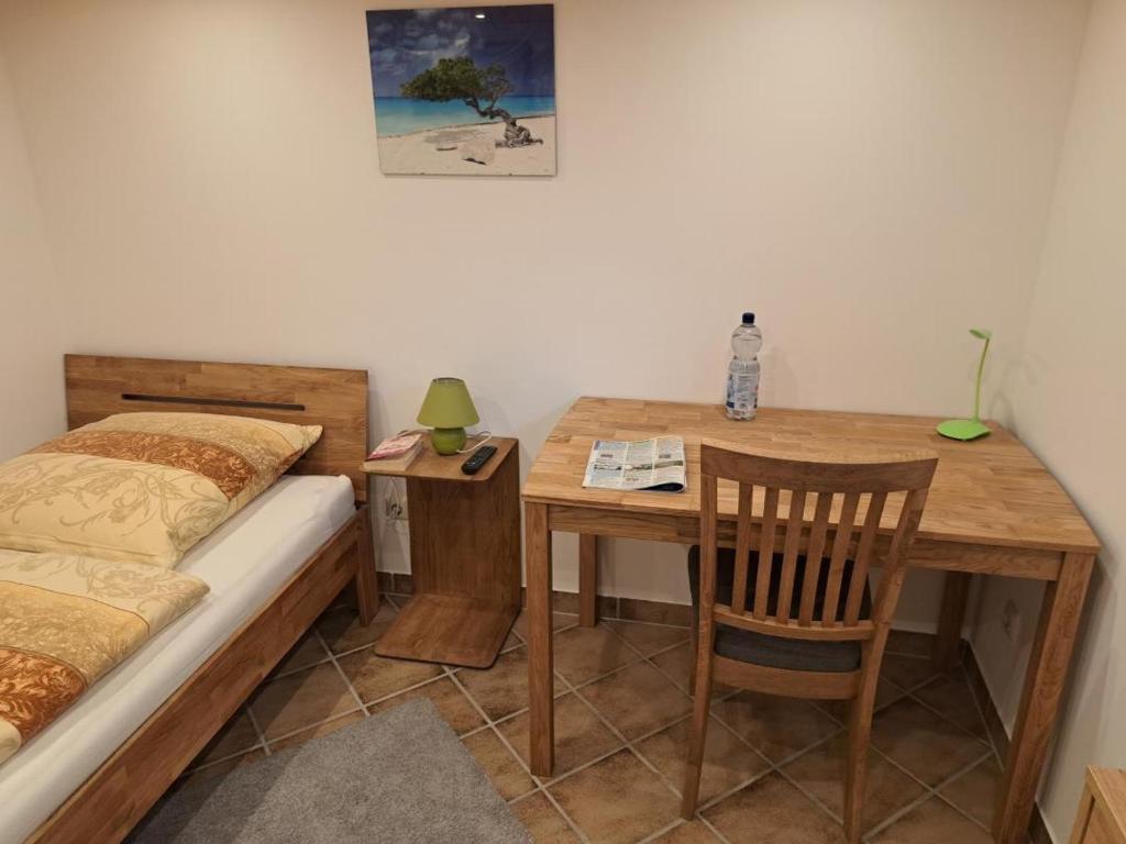 Posezení v ubytování NEU Ferienwohnung Damrau